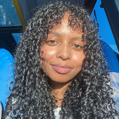 Portrait of filmmaker Kidist Adamu