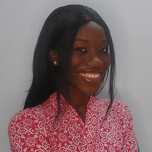 Portrait of filmmaker Lydia Okon