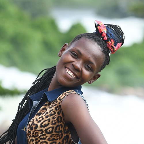 Portrait of filmmaker Constance Namtosi