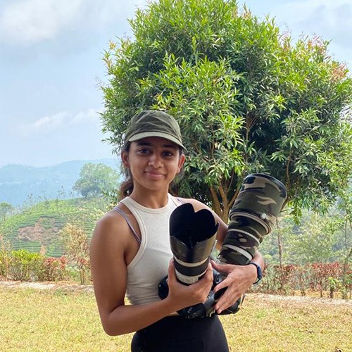Portrait of filmmaker Sitara Karthikeyan